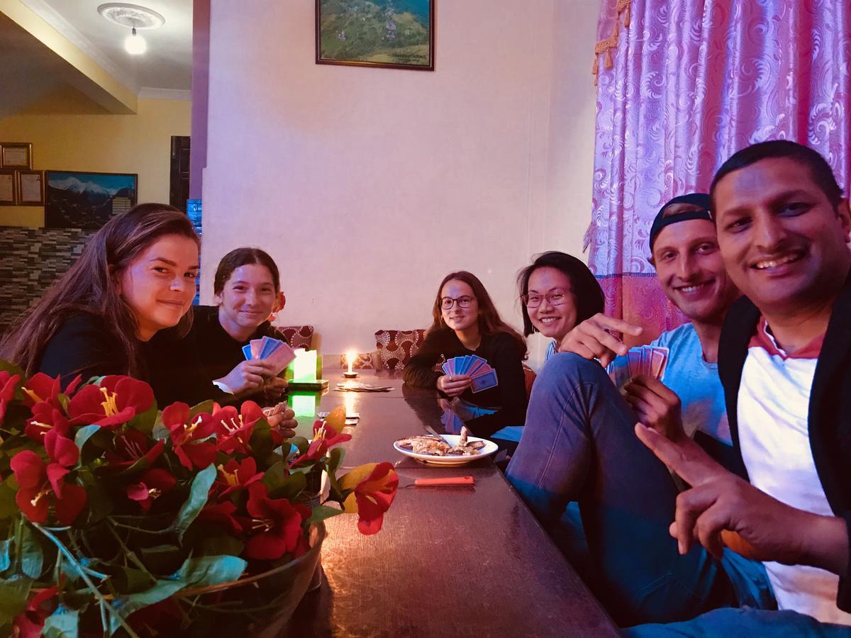 Aroma Tourist Hostel Pokhara Eksteriør bilde